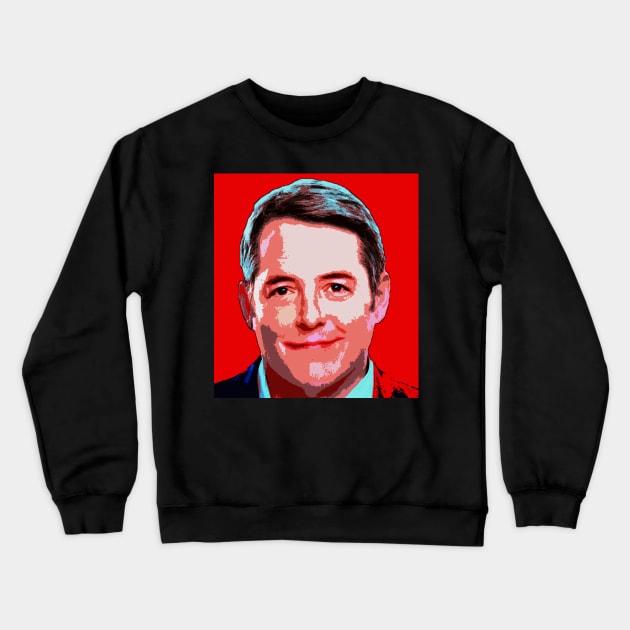 matthew broderick Crewneck Sweatshirt by oryan80